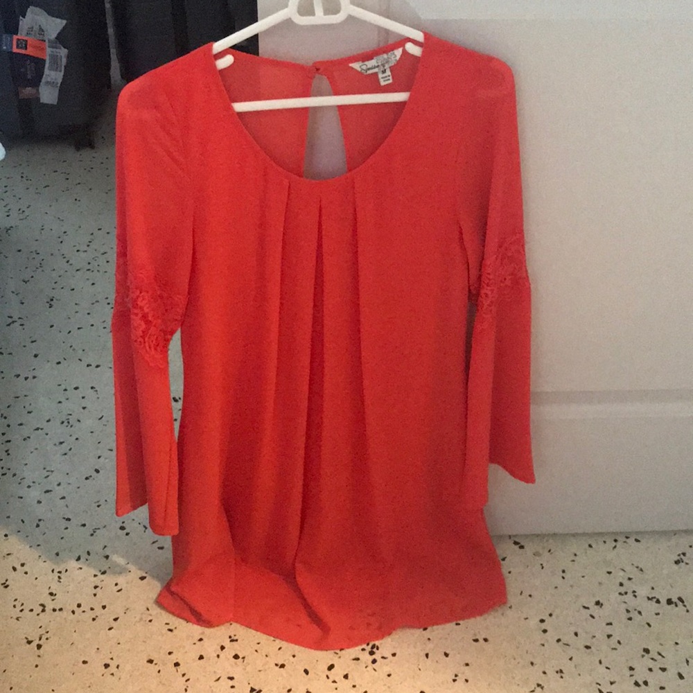 Coral dress